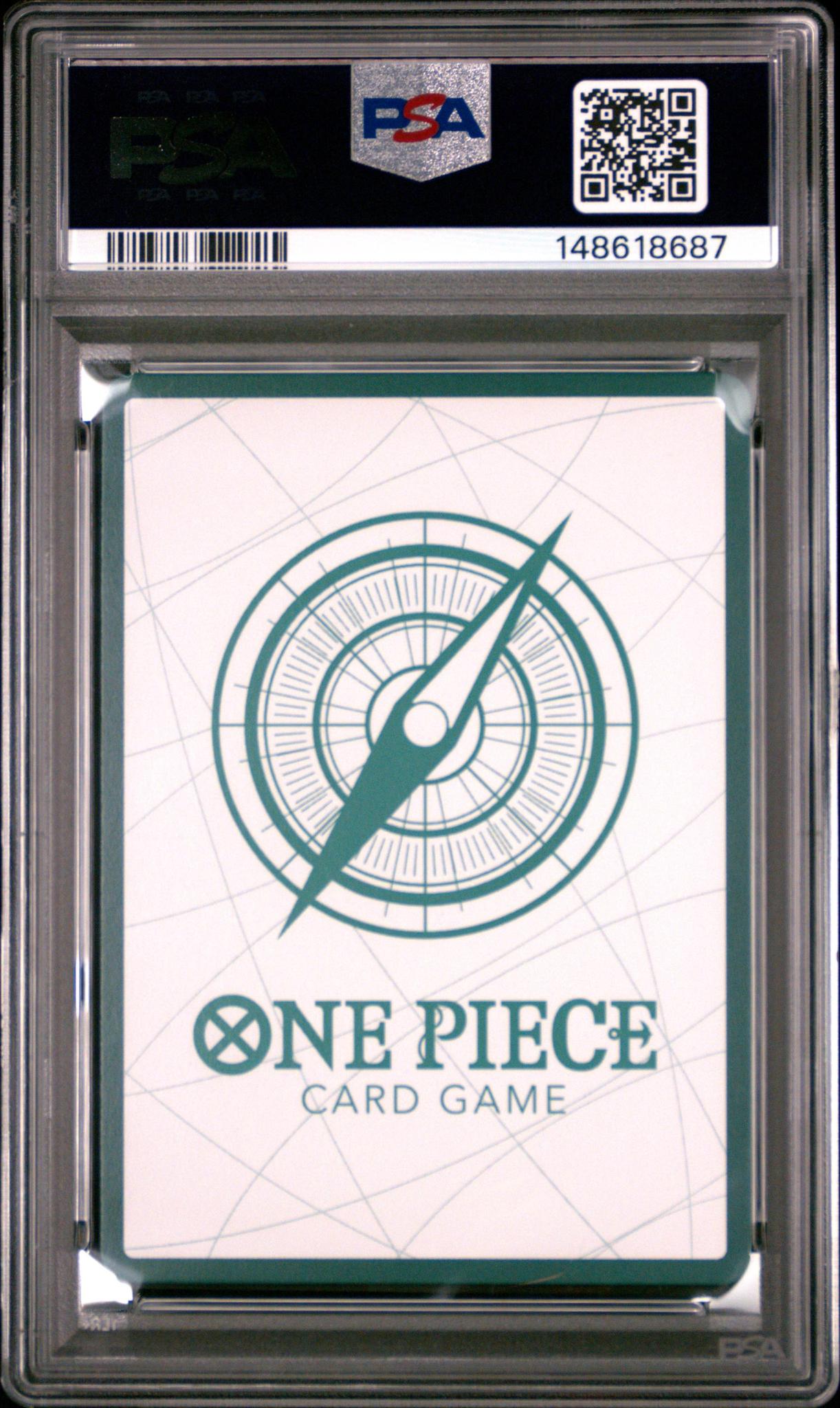 2026 ONE PIECE OP14-EB04-THE AZURE SEA'S SEVEN DON!! CARD EGGHEAD-GOLD PSA 10