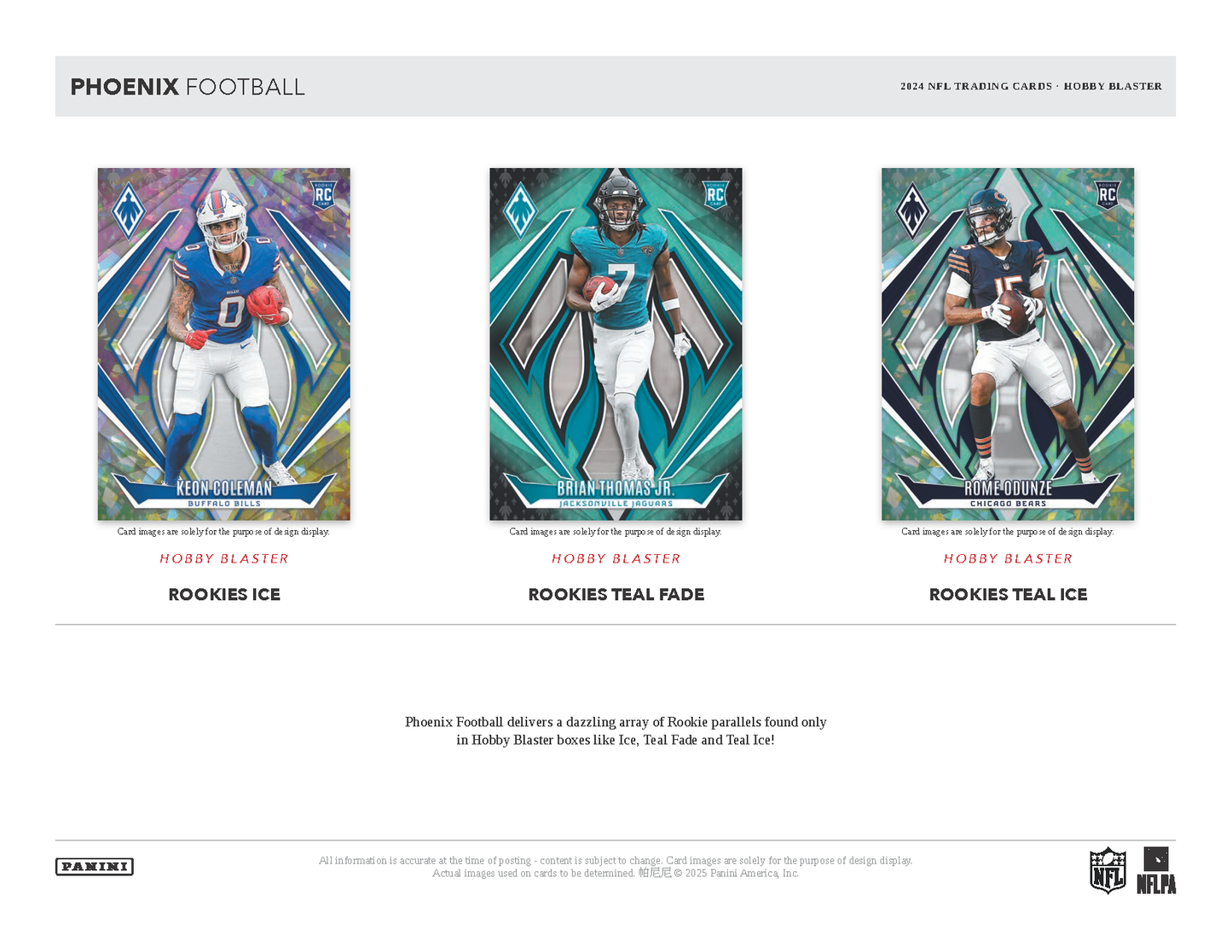 2024 Panini Phoenix Football Hobby Blaster 20 Box Case