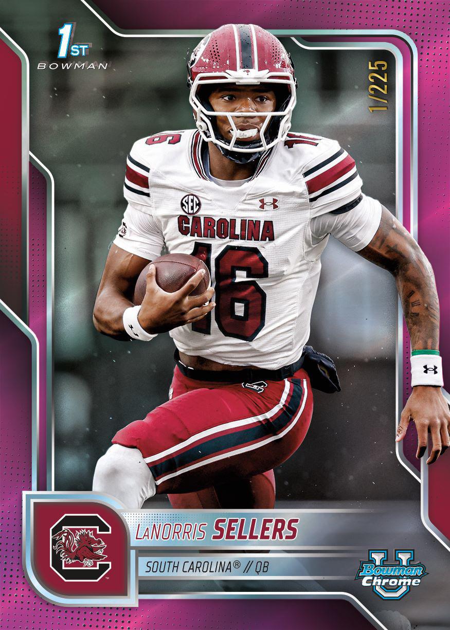 2025 Bowman Chrome University Football Jumbo Box