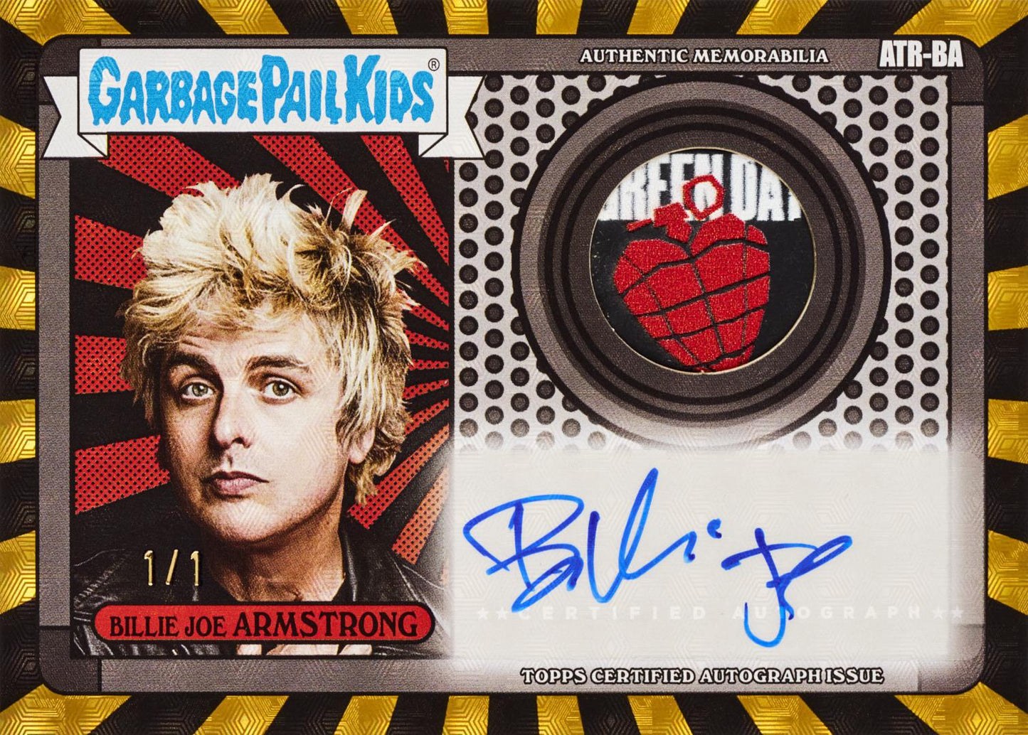 2024 Topps Garbage Pail Kids Battle Of The Bands Green Day Hobby Box