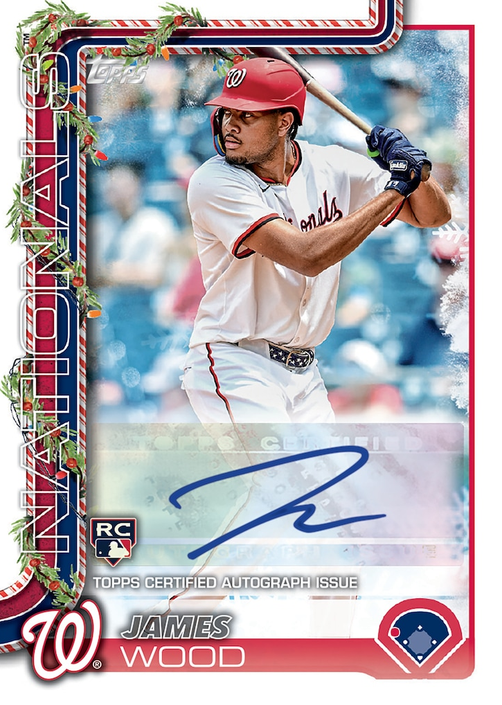 2025 Topps Holiday Baseball 3 Tin Box