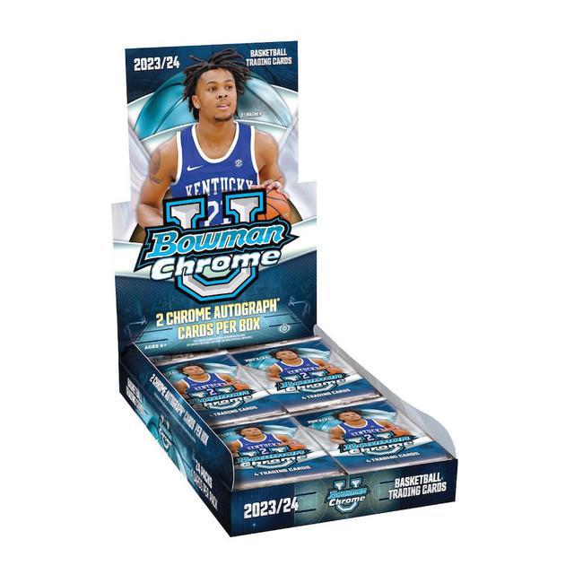 2023/24 Bowman Chrome University Basketball Hobby Box