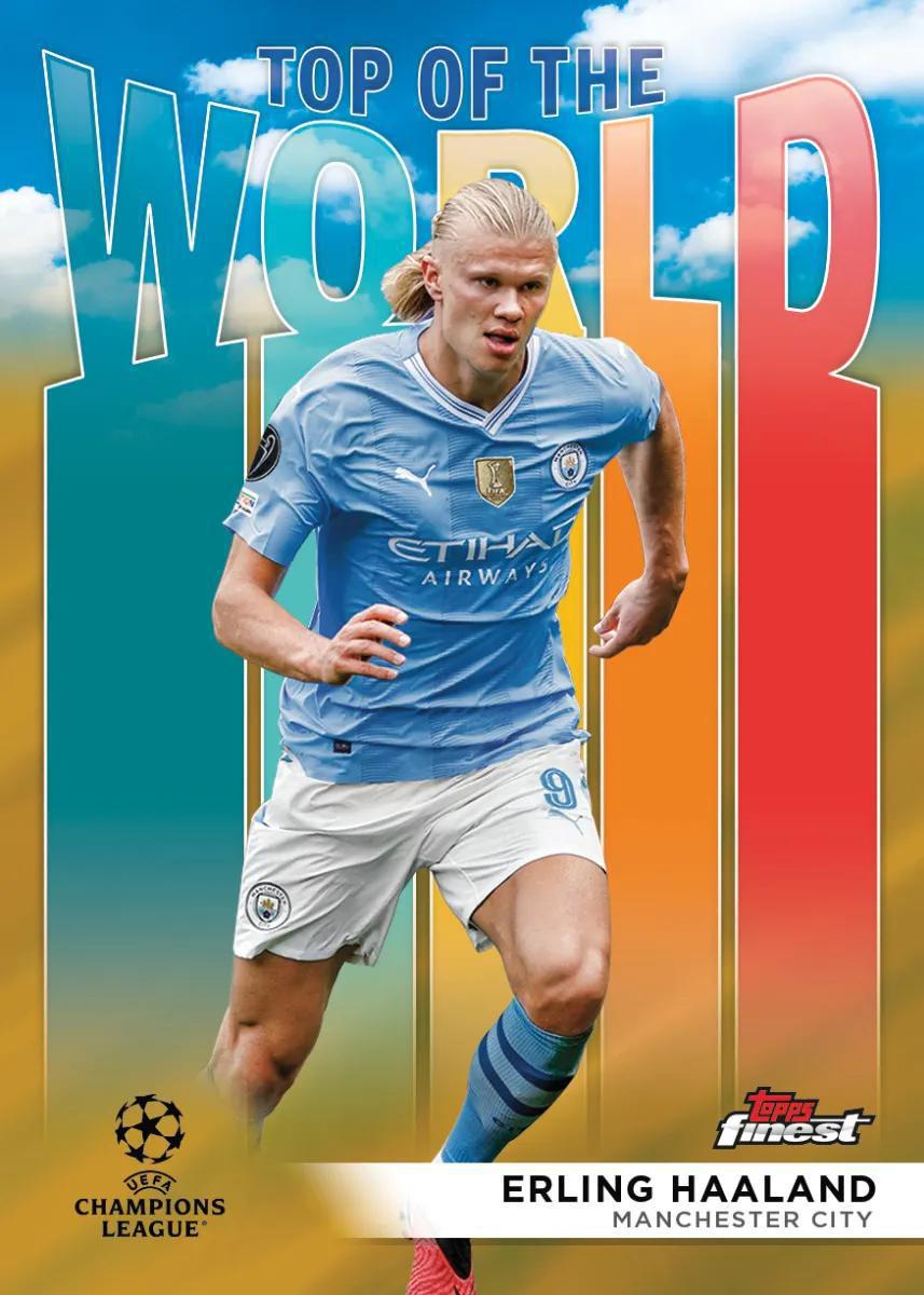 2023/24 Topps UEFA Club Competitions Finest Soccer Hobby Box