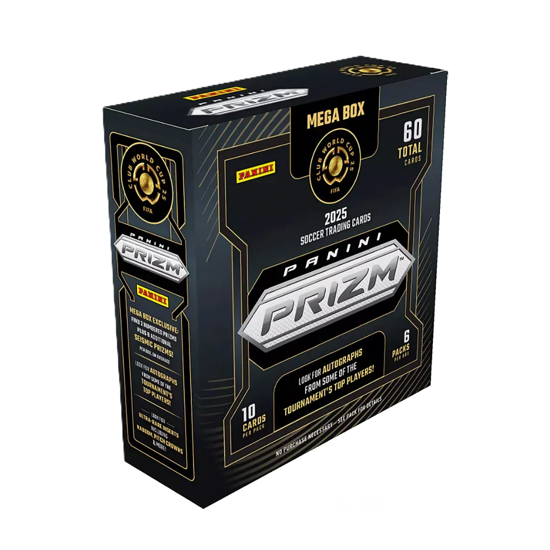 2025 Panini Prizm FIFA Club World Cup Soccer Hobby Mega Box