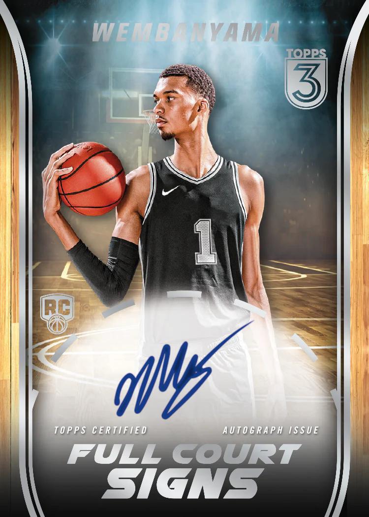 2023/24 Topps Three Basketball Hobby Box