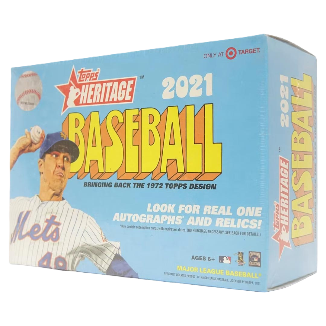 2021 Topps Heritage Baseball Mega Box - Target