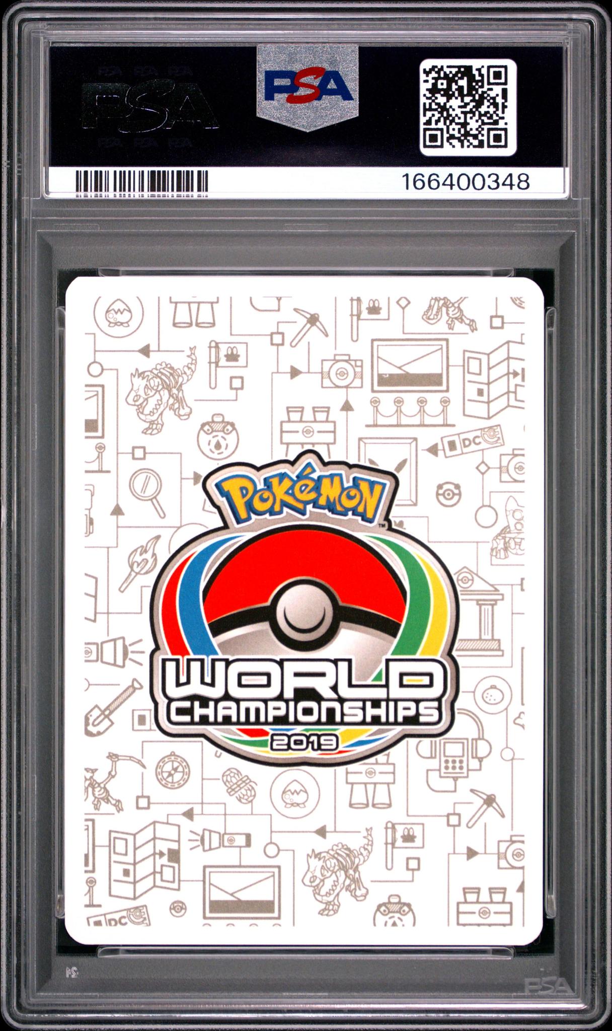 2019 Pokemon 2019 World Championships Deck - Perfection 71 Mewtwo & Mew Gx PSA 10