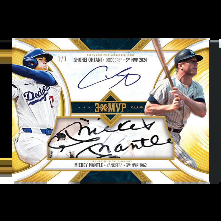 2025 Topps Welcome to the Club 3X MVP Baseball Box