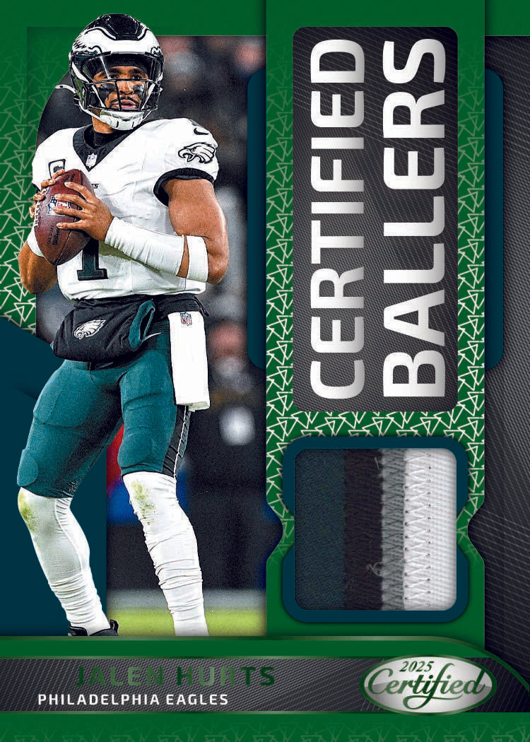 2025 Panini Certified Football Hobby Box