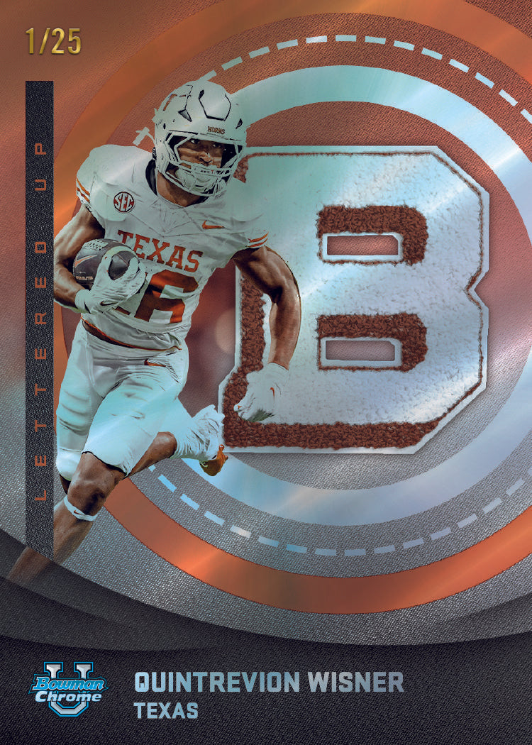 2025 Bowman Chrome University Football Jumbo Box