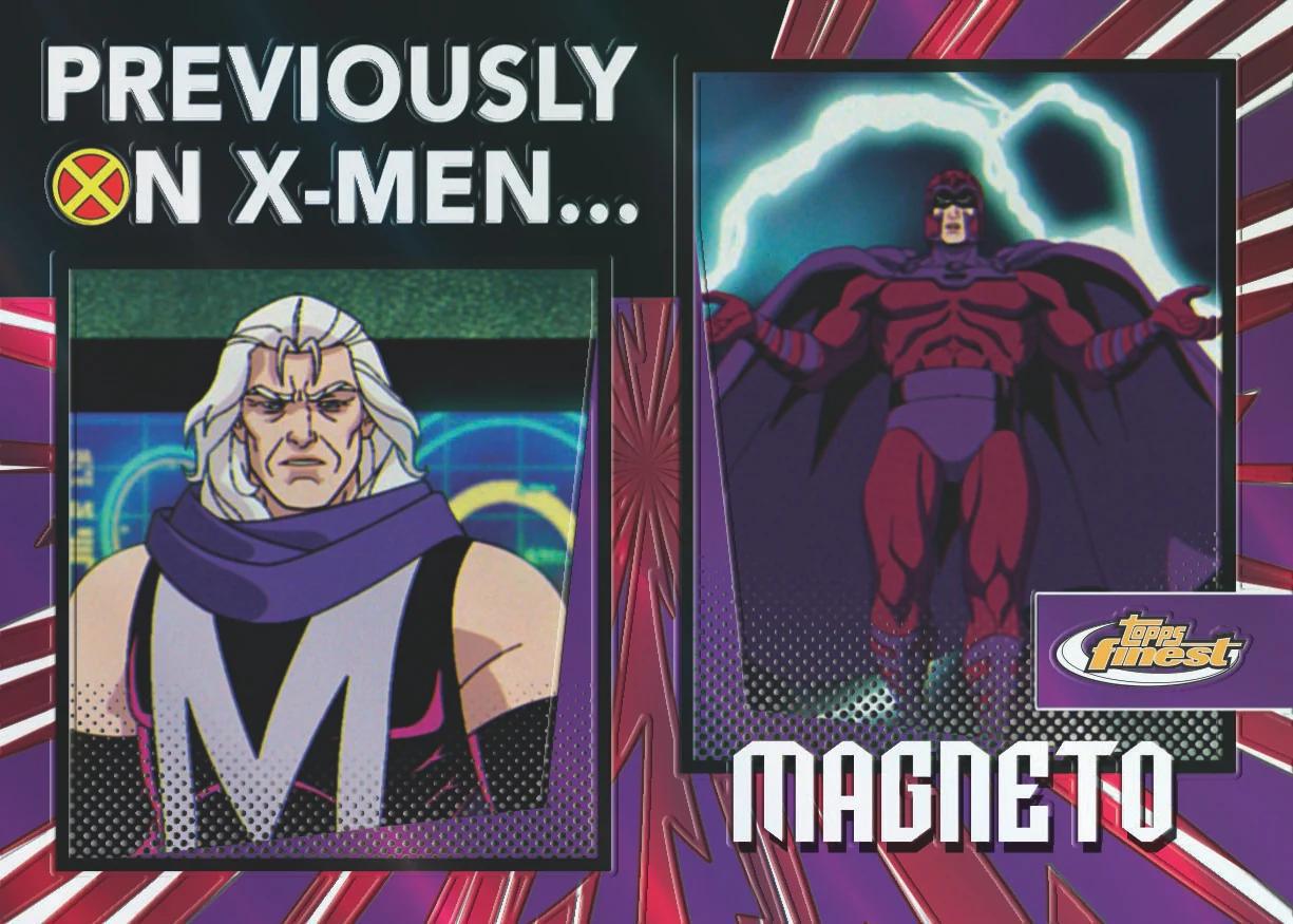 2025 Topps Finest X-Men '97 Hobby Box