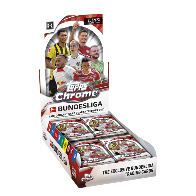 2023/24 Topps Chrome Bundesliga Soccer Hobby Box