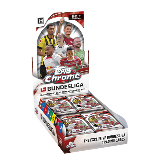 2023/24 Topps Chrome Bundesliga Soccer Hobby Box