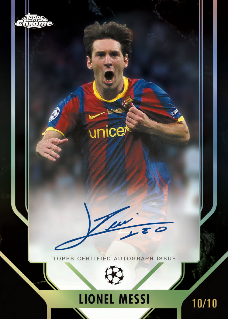 2025/26 Topps UEFA Club Competitions Chrome Soccer Delight Box