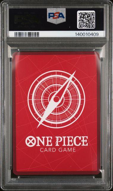 2025 ONE PIECE OP13-CARRYING ON HIS WILL #001 MONKEY D. LUFFY ALTERNATE ART PSA 10