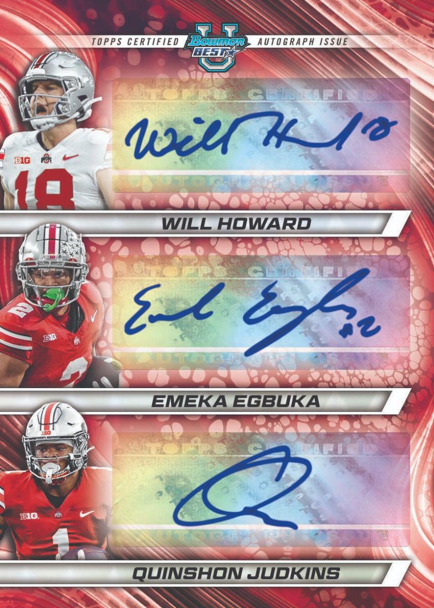 2024 Bowman's Best University Football Hobby Box