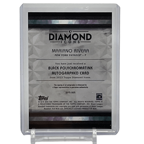 2023 Topps Diamond Icons Mariano Rivera #BPA-MR Autograph /15