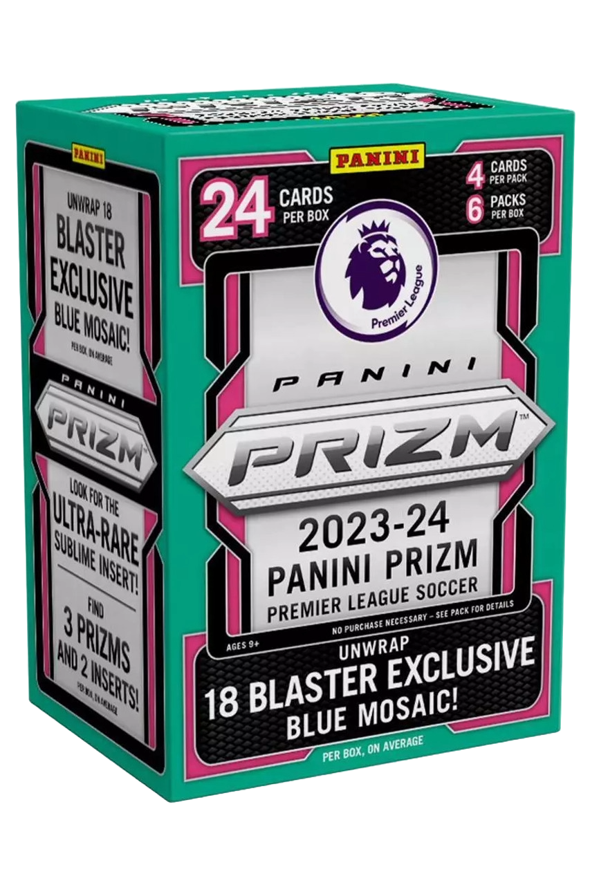 2023/24 Panini Prizm Premier League Soccer Hobby Blaster Box