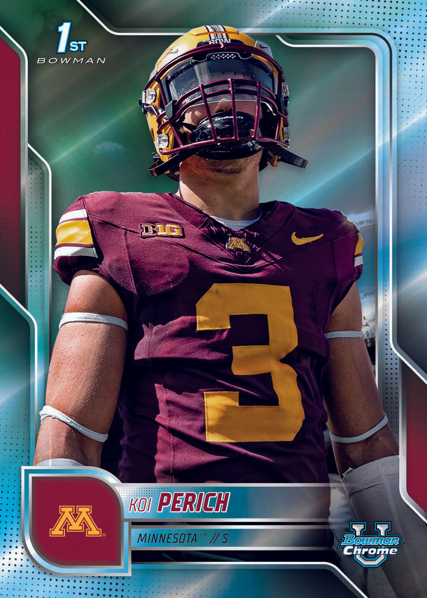 2025 Bowman Chrome University Football Jumbo Box
