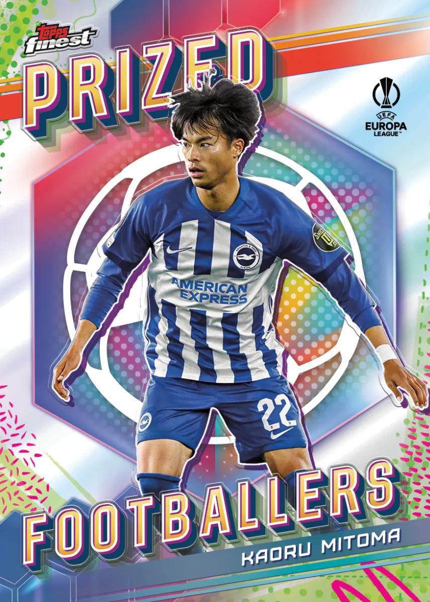 2023/24 Topps UEFA Club Competitions Finest Soccer Hobby 8-Box Case
