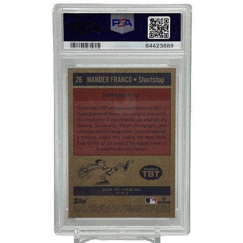 2022 Topps Wander Franco #26 Rookie PSA 10