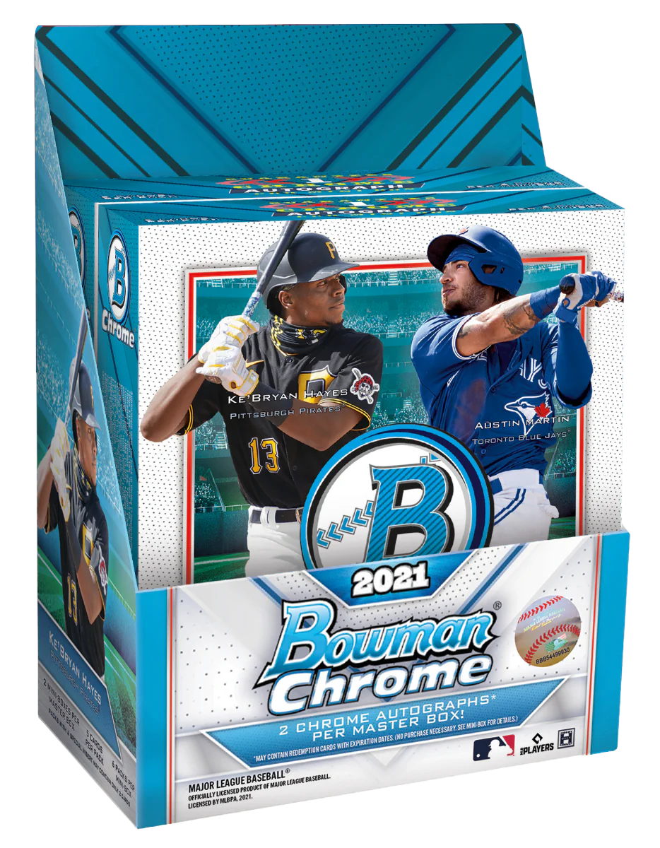 2021 Bowman Chrome Baseball Hobby Box