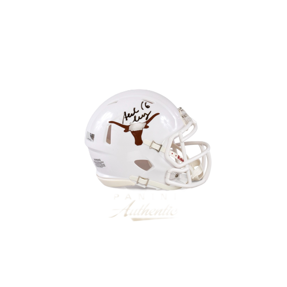 Arch Manning Texas White Speed Replica Mini Helmet