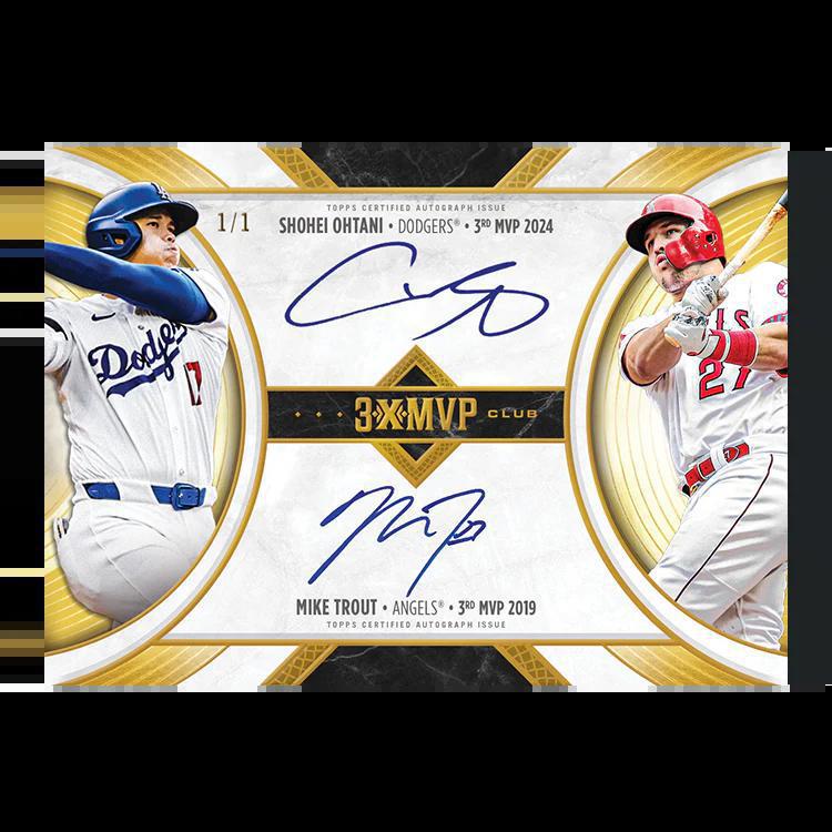 2025 Topps Welcome to the Club 3X MVP Baseball Box