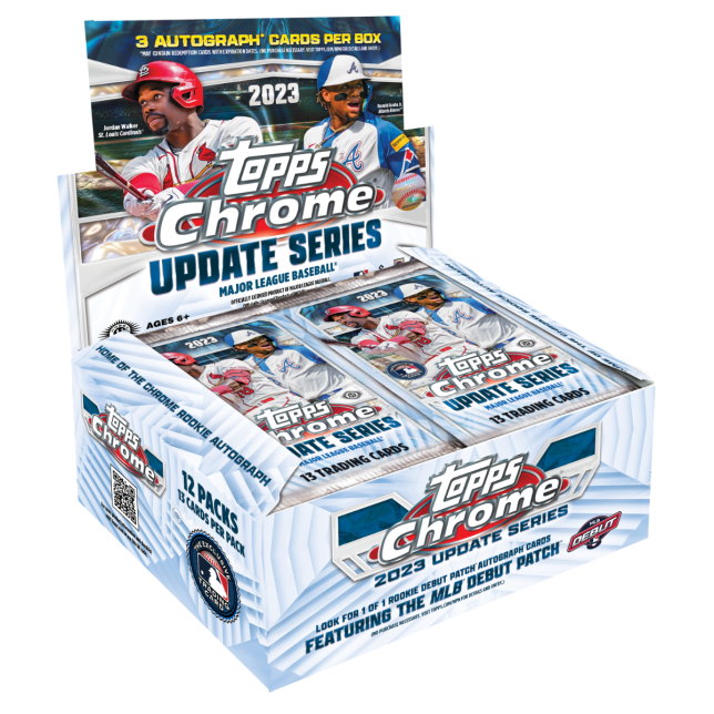 2023 Topps Chrome Update Series Baseball Jumbo Box