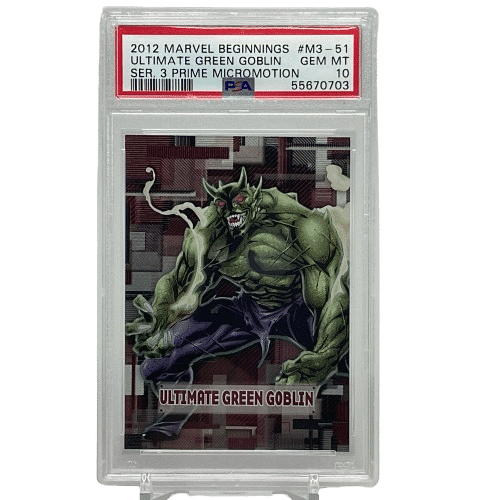 2012 Marvel Beginnings Ultimate Green Goblin #M3-51 Prime Micromotion ...