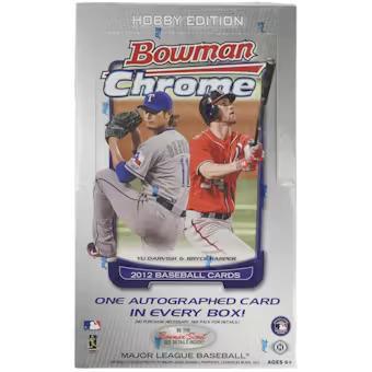 2012 Bowman Chrome Hobby