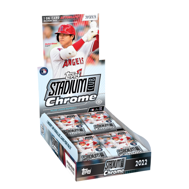 2022 Topps Stadium Club Chrome Hobby Box