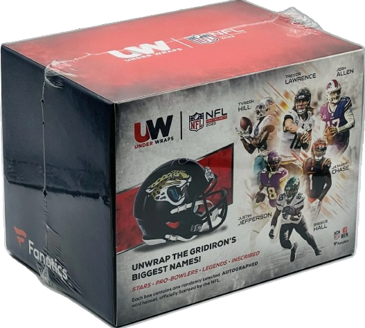 2023 Fanatics Under Wraps NFL Football Mini Helmets