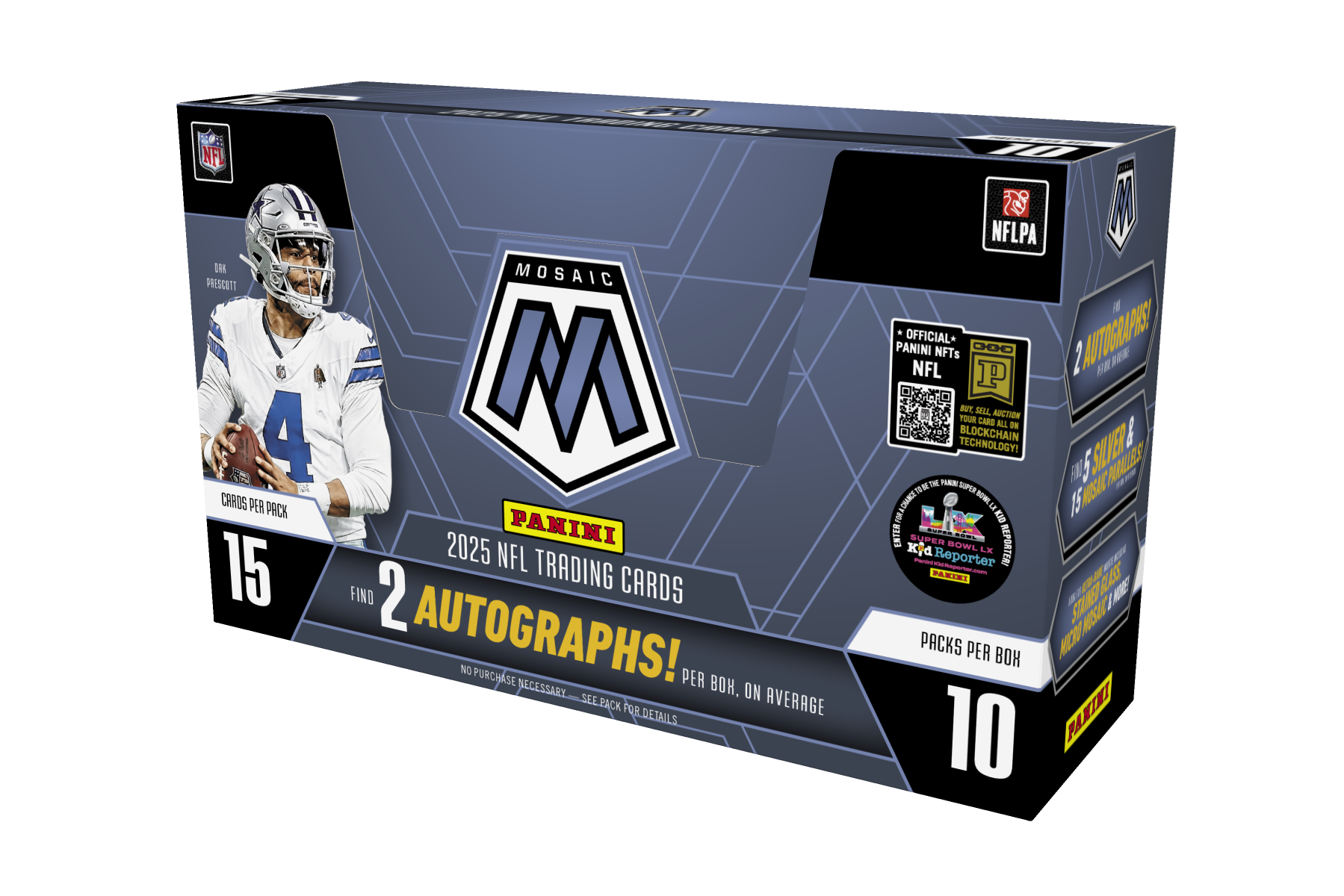 2025 Panini Mosaic Football Hobby Box – Honey Hole Collectibles