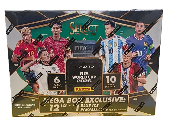 2025-26 Panini Select Road to FIFA World Cup Soccer Hobby Mega Box