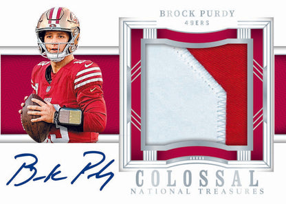 2023 Panini National Treasures Football Hobby 4 Box Case