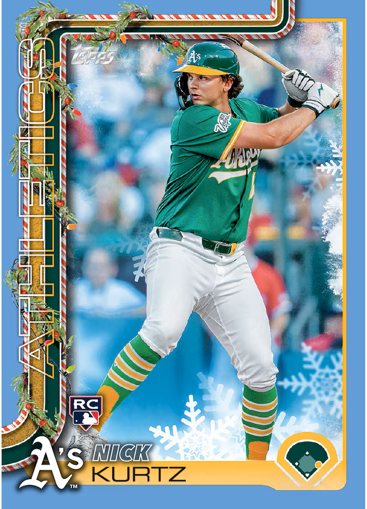 2025 Topps Holiday Baseball Mega Box