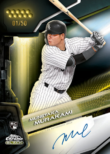 2026 Topps Chrome Black Baseball Hobby Box