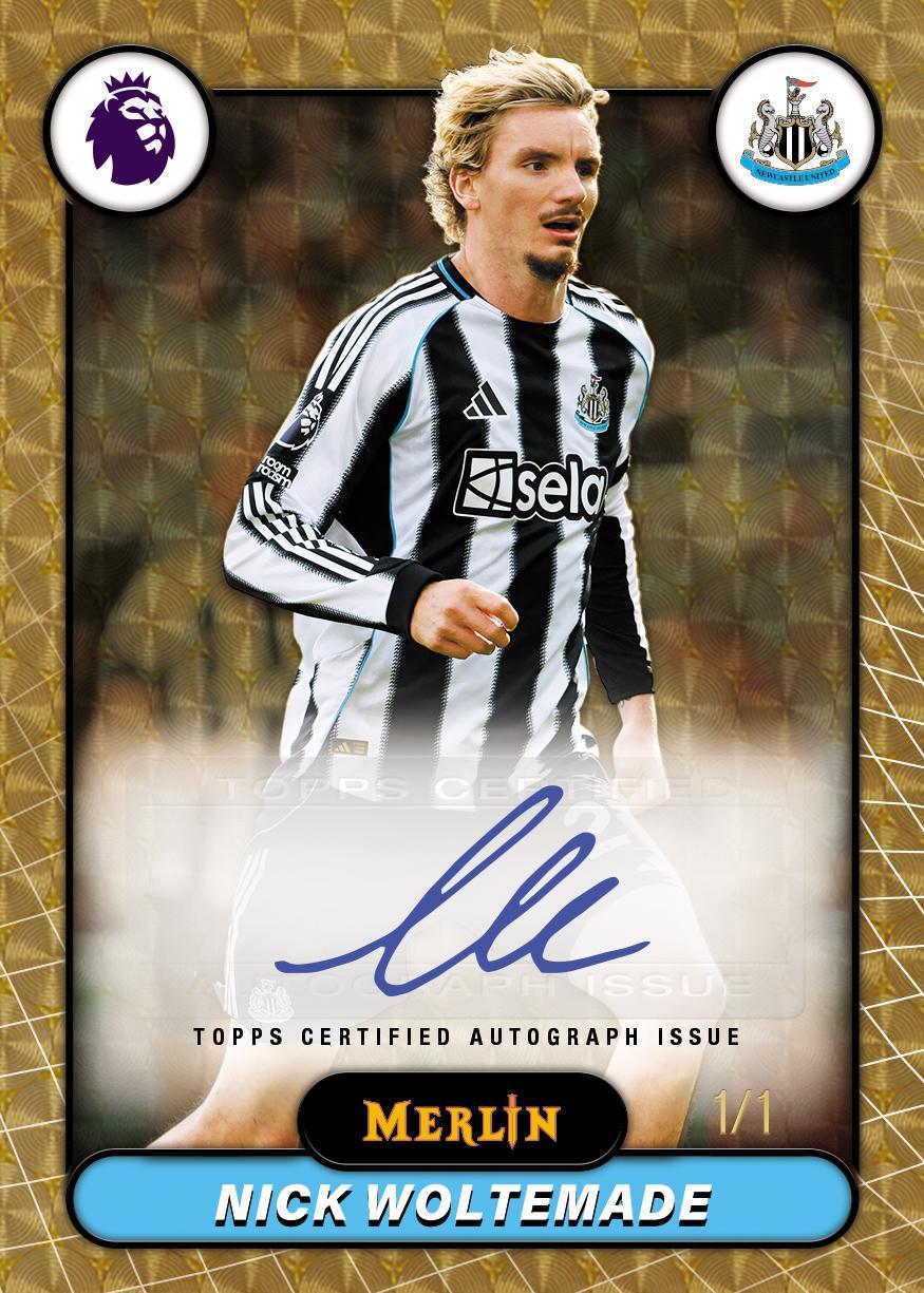 2026 Topps Merlin Premier League Soccer Hobby 12 Box Case
