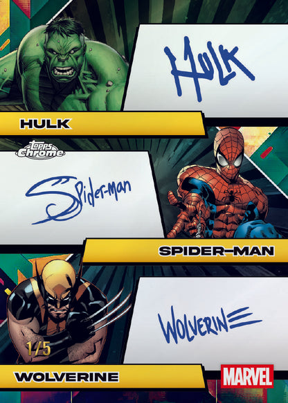 2025 Topps Marvel Chrome Blaster Box