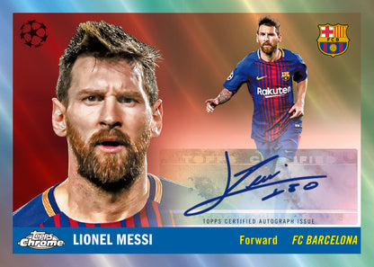 2025/26 Topps UEFA Club Competitions Soccer Blaster Box