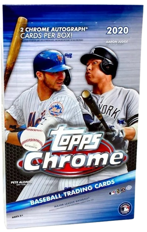 2020 Topps Chrome Baseball Hobby Box