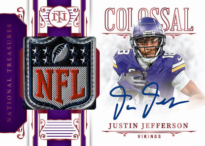 2025 Panini National Treasures Football Hobby Box