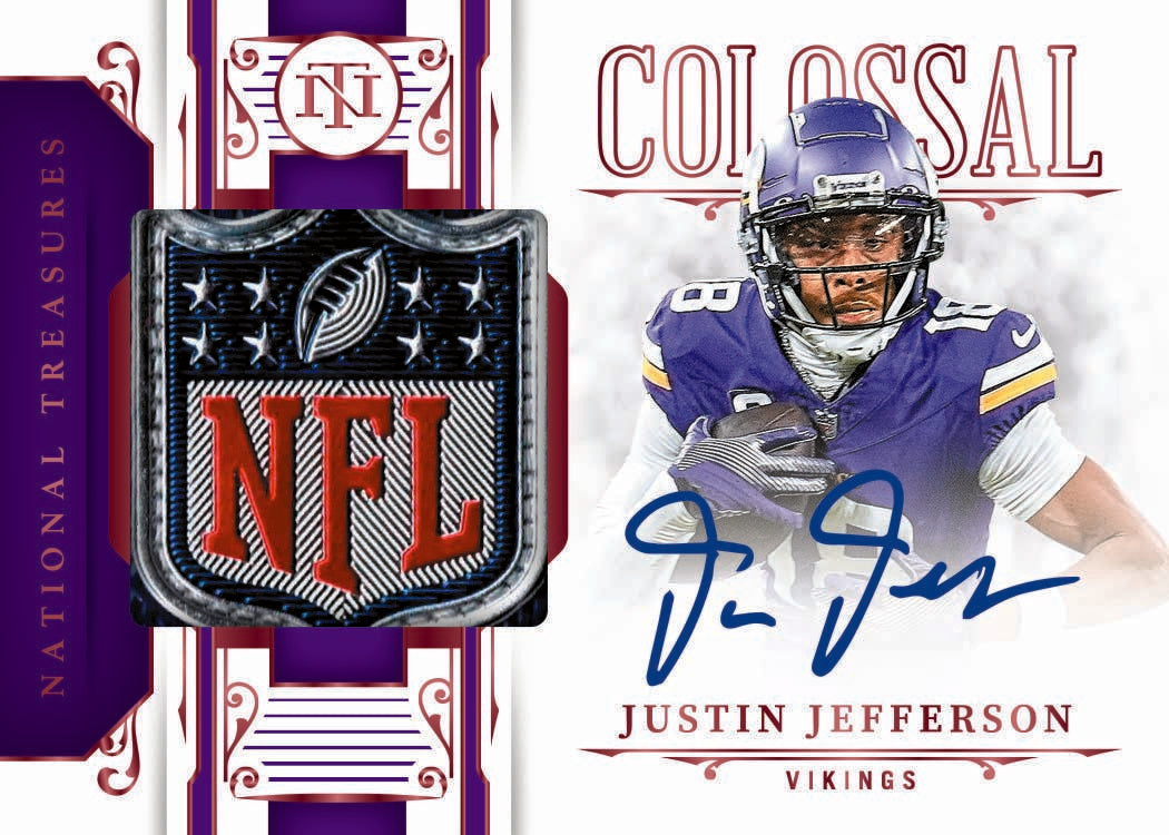 2025 Panini National Treasures Football Hobby 4 Box Case