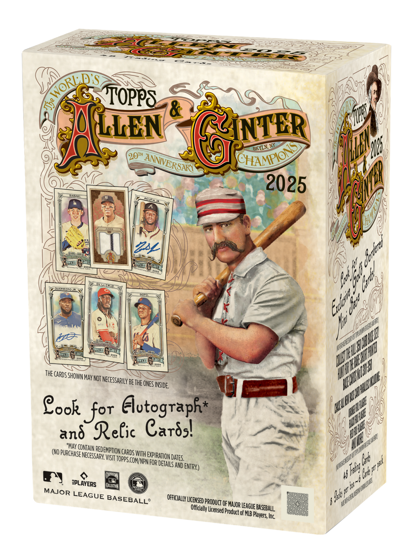 2025 Topps Allen & Ginter Baseball Blaster 40 Box Case