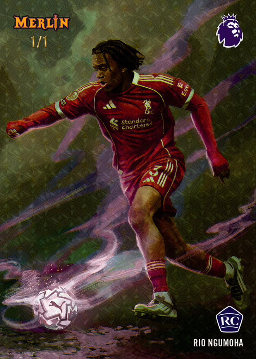 2026 Topps Merlin Premier League Soccer Hobby 12 Box Case