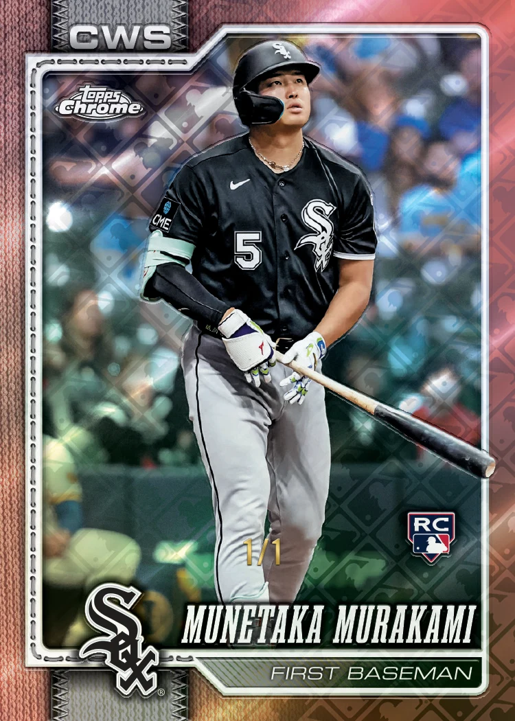 2026 Topps Chrome Baseball Logofractor Edition Box