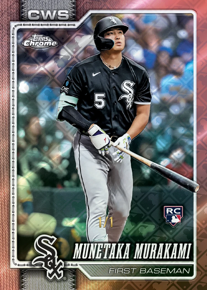 2026 Topps Chrome Baseball Logofractor Edition Box