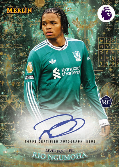 2026 Topps Merlin Premier League Soccer Hobby 12 Box Case