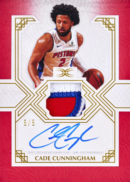 2025/26 Topps Definitive Basketball Hobby 2 Box Case